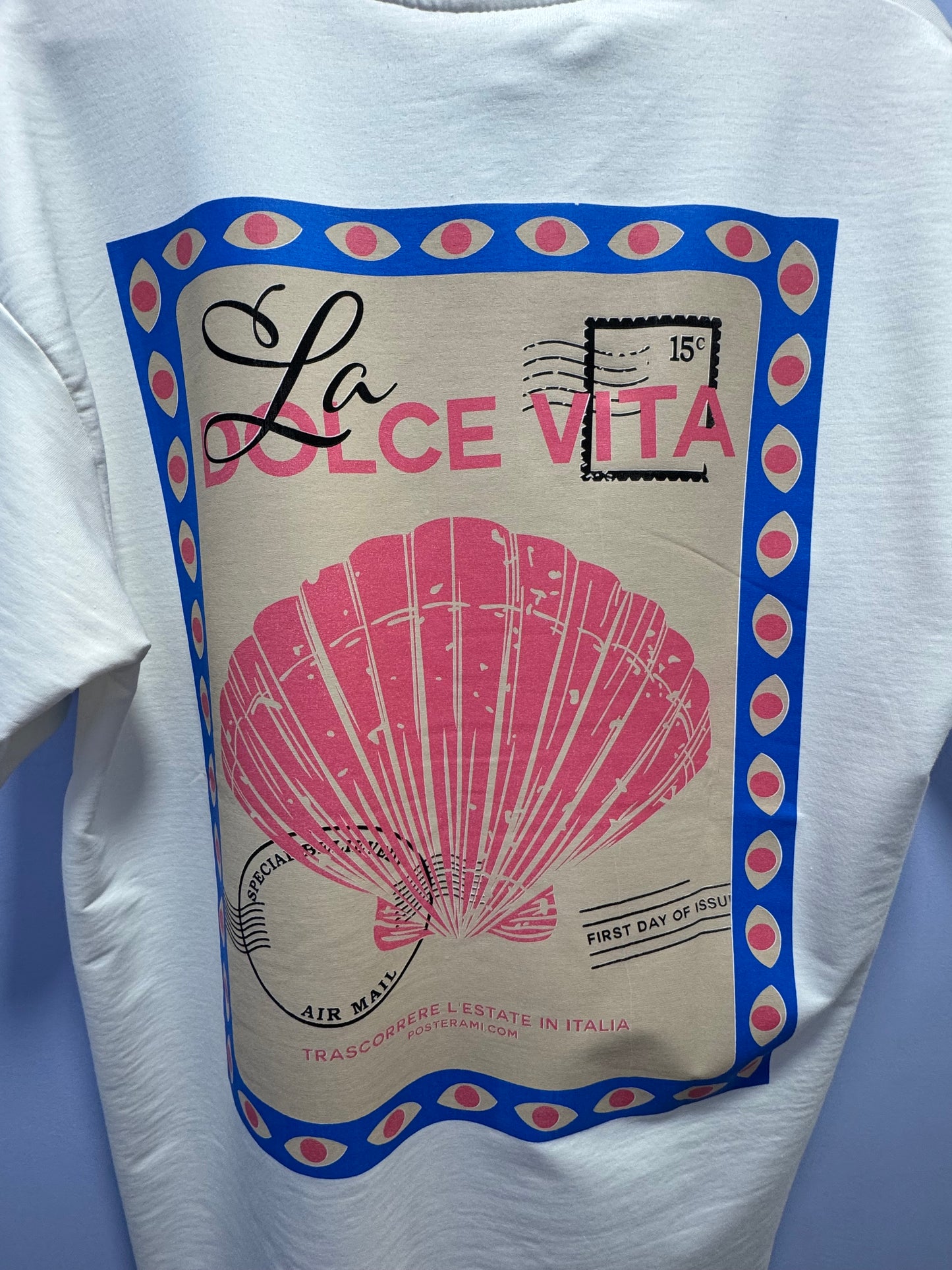 Tee-shirt coquillage blanc