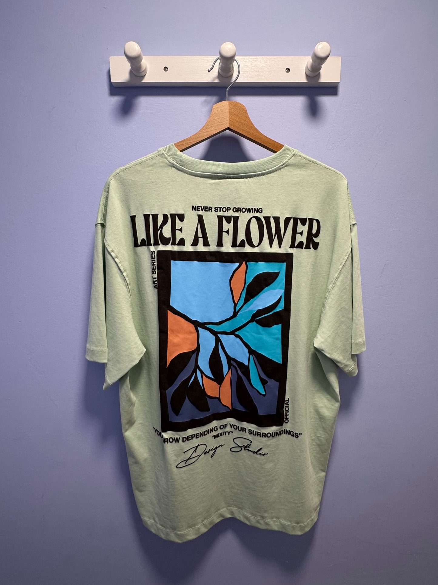 Tee-shirt flower